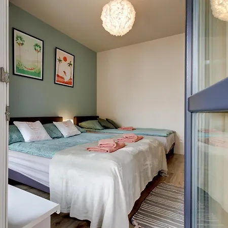 Lägenhet Comfort - Sea Comfort I Z Tarasami Na Dachu, Widokiem Na Morze, 50 M Od Plazy *