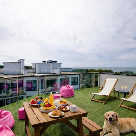 Comfort - Sea Comfort I Z Tarasami Na Dachu, Widokiem Na Morze, 50 M Od Plazy Apartment *