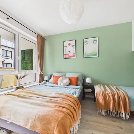 Apartment Comfort - Sea Comfort I Z Tarasami Na Dachu, Widokiem Na Morze, 50 M Od Plazy Rowy (Pomerania)