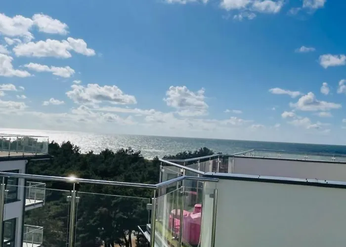 Apartmán Comfort - Sea Comfort I Z Tarasami Na Dachu, Widokiem Na Morze, 50 M Od Plazy