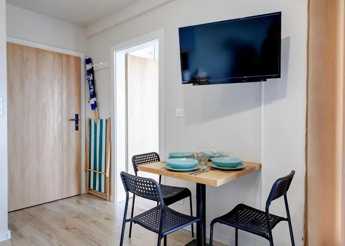 Comfort - Sea Comfort I Z Tarasami Na Dachu, Widokiem Na Morze, 50 M Od Plazy Apartmán