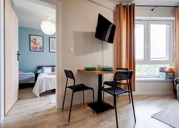 Comfort - Sea Comfort I Z Tarasami Na Dachu, Widokiem Na Morze, 50 M Od Plazy Apartmán Rowy (Pomerania)