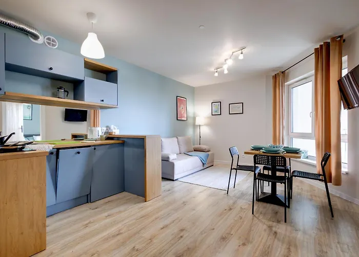 Comfort - Sea Comfort I Z Tarasami Na Dachu, Widokiem Na Morze, 50 M Od Plazy Apartmán Rowy (Pomerania)