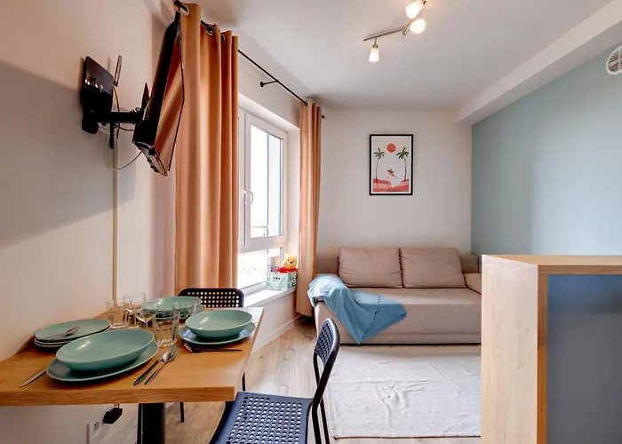 Apartmán Comfort - Sea Comfort I Z Tarasami Na Dachu, Widokiem Na Morze, 50 M Od Plazy