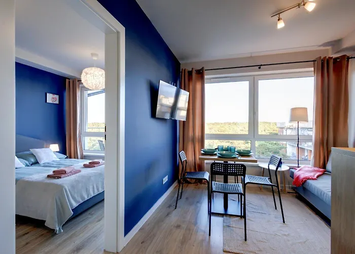 Comfort - Sea Comfort I Z Tarasami Na Dachu, Widokiem Na Morze, 50 M Od Plazy Apartmán