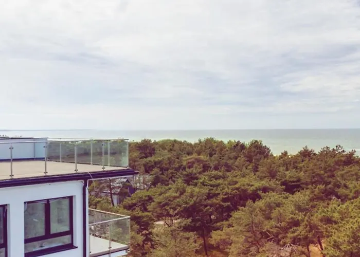 Comfort - Sea Comfort I Z Tarasami Na Dachu, Widokiem Na Morze, 50 M Od Plazy Rowy (Pomerania)