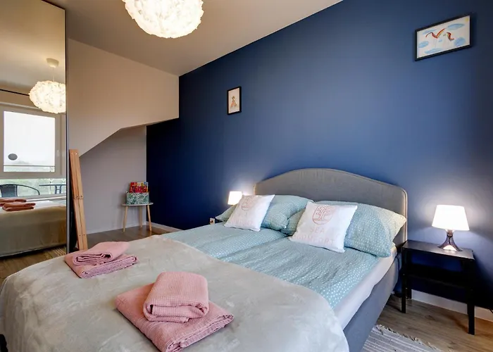 Comfort - Sea Comfort I Z Tarasami Na Dachu, Widokiem Na Morze, 50 M Od Plazy Apartmán *