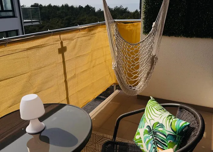 Apartmán Comfort - Sea Comfort I Z Tarasami Na Dachu, Widokiem Na Morze, 50 M Od Plazy