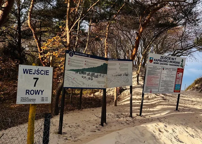 Comfort - Sea Comfort I Z Tarasami Na Dachu, Widokiem Na Morze, 50 M Od Plazy Apartmán Rowy (Pomerania)