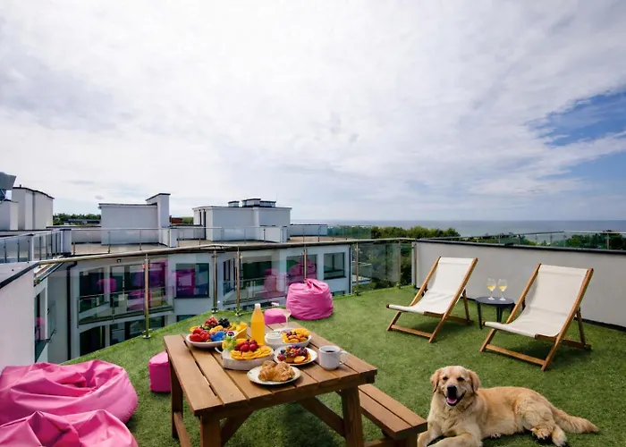 Comfort - Sea Comfort I Z Tarasami Na Dachu, Widokiem Na Morze, 50 M Od Plazy Apartment *